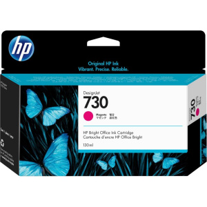 Hp 730 cartuccia ink-jet 130 ml magenta