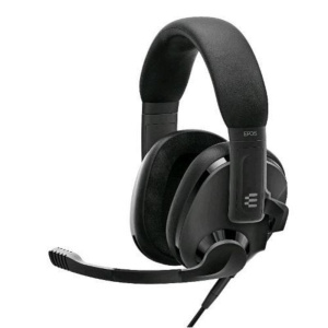 Epos h3 cuffia gaming con microfono con cancellazione del rumore regolabili compatibile con ps4 ps5 switch xbox pc mac colore nero