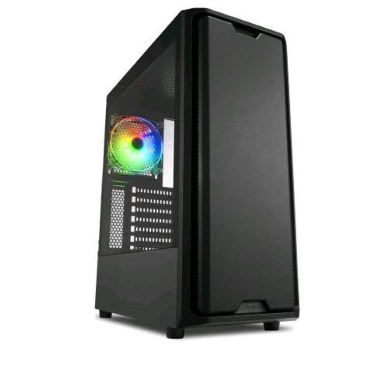 Sharkoon sk3 rgb case atx 7 slot espansione pannello frontale vetro temperato 2 porte