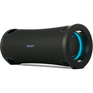 Sony ult field 7 speaker portatile wireless bluetooth con ult power sound ultimate deep bass x balanced speaker 30 ore di batteria ip67 impermeabile luci led ingresso mic/chitarra black