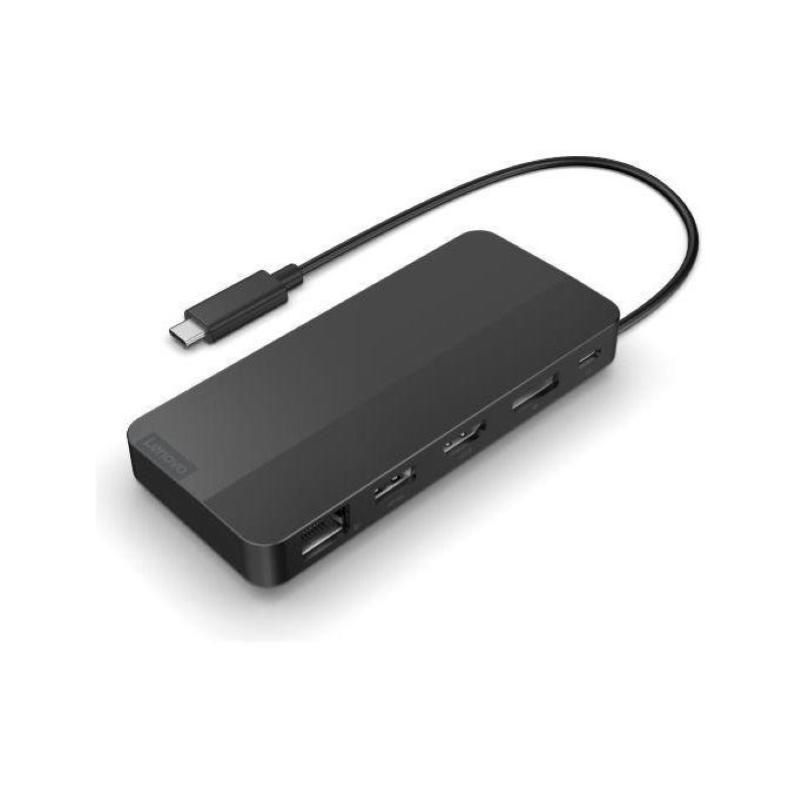Lenovo 40b90100eu replicatore di porte e docking station per laptop cablato usb 3.2 gen 1 type-c nero
