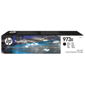 Hp 973x cartuccia toner nero alta resa per pagewide managed mfp p57750dw,p55250dw-pagewide pro 452dn,452dw,452dwt,477dn,477dw,477dwt 10.000 pagine