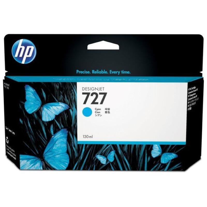 Hp 727 cartuccia inkjet ciano 130ml per designjet t 1500 / designjet t 920 / designjet t 1500 ps / designjet t 920 ps