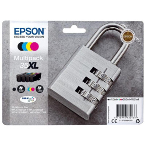 Epson 35 xl multipack cartuccia ink nero + ciano + magenta + giallo