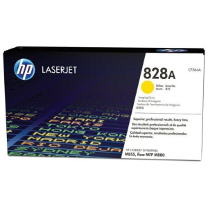 Hp 828a drum giallo per laserjet enterprise flow m880z-hp color laserjet mfp m880z+-mfp m880z+/w garanzia italia (cf364a)
