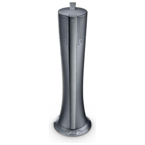 Deâ??longhi hfx85w20c – purificatore dâ??aria per ambienti fino a 30 mÂ², filtrazione hepa, 60 db, funzione riscaldamento-ventilazione, termostato digitale e telecomando, bianco