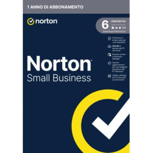 Norton small business 250gb it 1 user 6 device 12 mesi box