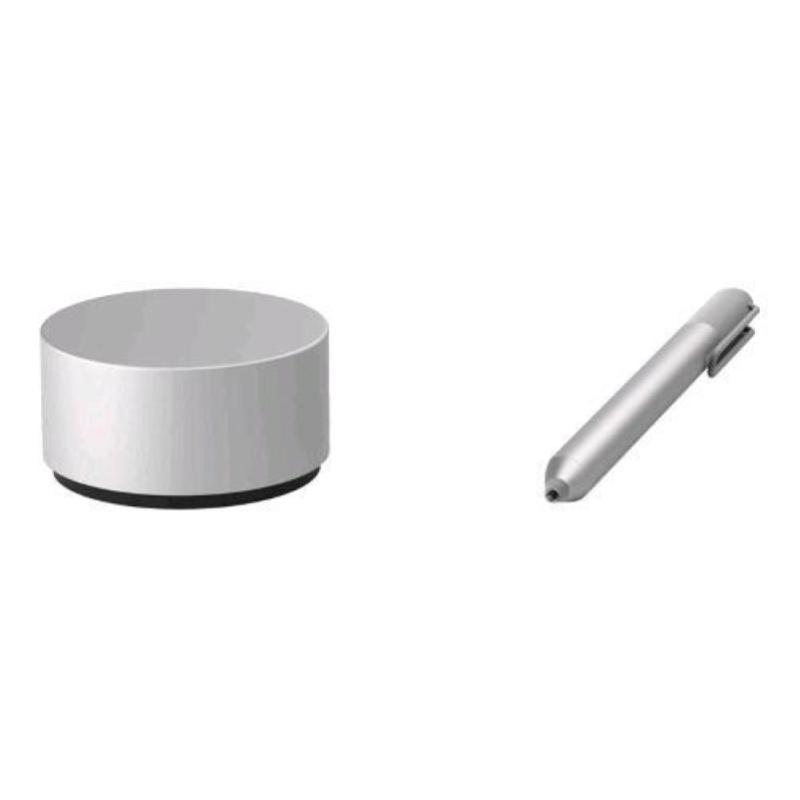 Microsoft surface dial - cursore (puck) - wireless - bluetooth 4.0 - magnesio