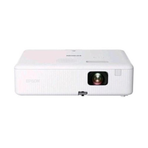 Epson co-w01 videoproiettore 3000 ansi lumen 3lcd wxga connessione usb/hdmi correzione trapezoidale interfaccia audio/video mhl altoparlante proiezione fino 378 bianco