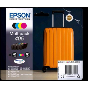 Epson 405 durabrite multipack 4 colori wf-3820/3825/4820/4825/4830/7830/7835/7840
