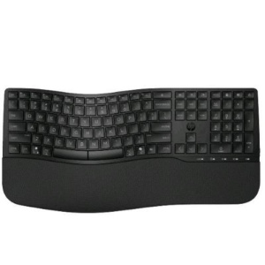 Hp 685 comfort dual-mode tastiera ergonomica wireless + bluetooth layout italiano nero