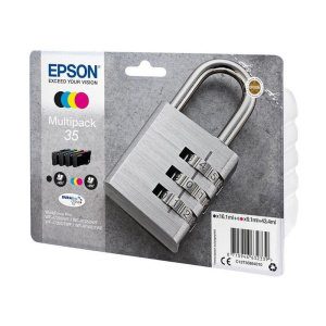 Epson 35 multipack cartuccia ink-jet originale colori nero ciano giallo magenta resa standard
