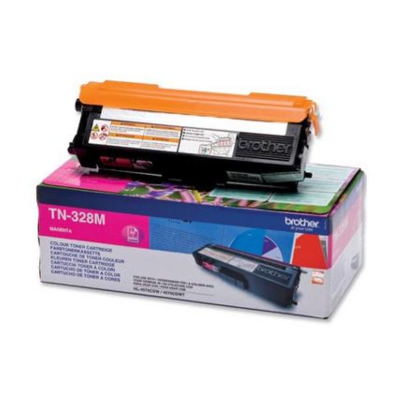 Brother tn-328m toner magenta per dcp-9270cdn/hl-4570cdw-4570cdwt 6.000 pag