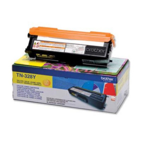 Brother tn-328y toner giallo per dcp-9270cdn/hl-4570cdw-4570cdwt 6.000 pag