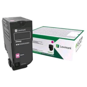 Lexmark toner magenta per cs727de / cs728de / cx727de 10.000 pagine