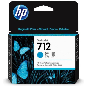 Hp 712 cartuccia originale ciano