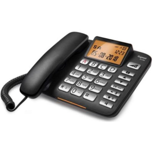 Gigaset dl580 telefono da tavolo con display tasti grandi nero