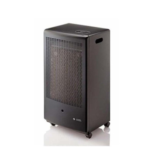 Olimpia splendid stovy – stufa a gas catalitica, potenza 3,1?kw, 3 livelli di calore, accensione piezoelettrica, doppio sistema di sicurezza ods + spegnimento fiamma, portatile con ruote, nero