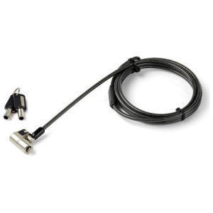 Startech cavo di sicurezza per laptop con chiave – per k-slot, nano and wedge slot pulsante a pressione push-to-lock 2 mt