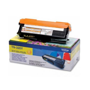 Brother tn-320y toner giallo per hl 4150cdn-4570cdw 1.500pg