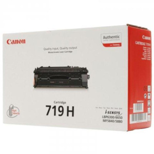 Canon 719h toner nero per lbp6300dn lbp6650dn mf5840dn mf5880dn