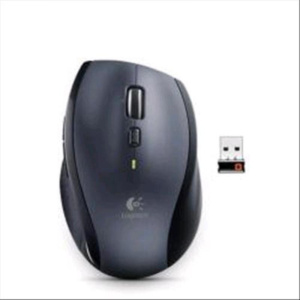 Logitech 705 marathon mouse wireless, ricevitore usb unifying 2,4 ghz, 1000 dpi, 5 pulsanti programmabili, durata batteria di 3 anni, compatibile con pc, mac, laptop, chromebook – nero
