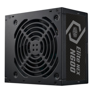 Cooler master elite nex n600 alimentatore 240v 600w atx 24-pin pfc attivo nero