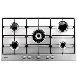 Candy pg 953/1 sx piano cottura a gas 5 fuochi acciaio inox