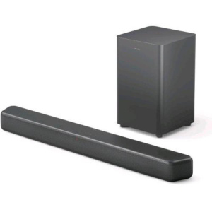 Philips tab5309 soundbar 2.1 con subwoofer wireless – 2.1 canali 240w, dts virtual x, bluetooth 5.4, hdmi arc, connessione ottica ed usb grigio scuro