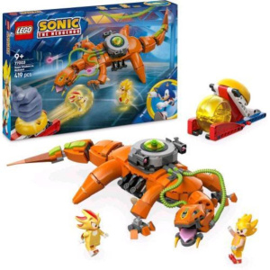 Lego sonic super shadow vs biolizard con 2 minifigure e robot da costruire