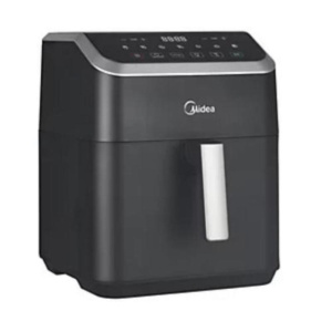 Midea mad7000 friggitrice ad aria 1700w 7 lt 8 programmi pannello controlli touch nero
