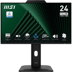 Msi microstar mon 23,8ips fhd bk mm pvt dock web msi pro mp242pmg 1ms 120hz webcam