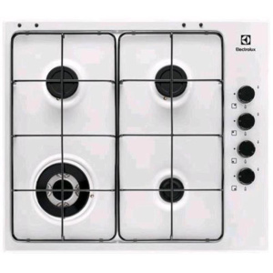 Electrolux egs6414w piano cottura a gas 4 fuochi colore bianco