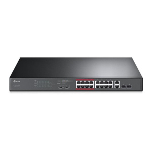 Tp-link tl-sl1218mp non gestito gigabit ethernet 10-100-1000 supporto power over ethernet 1u nero