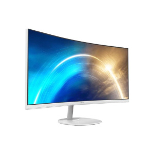 Msi pro mp341cqw monitor per pc curvo 34“ uwqhd bianco