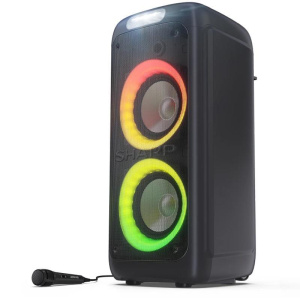 Sharp xparty street beat (ps-949) – speaker bluetooth portatile tws – 260w – usb – aux – gioco luce led rgb