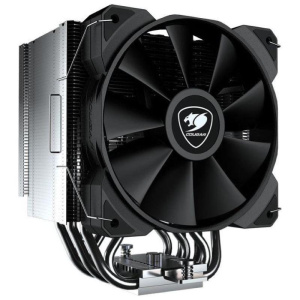 Cougar dissipatore cpu cougar forza85 essential 120x120x25mm skt 115x-1200-1700-2011-am5-am4-fm2-fm1-am3-am2-am2 6x heat pipe