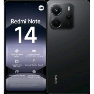 Xiaomi redmi note 14 midnight black 6.67“ 6gb-128gb