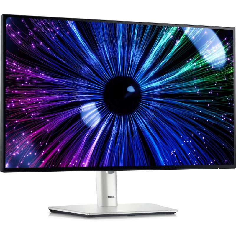 Dell ultrasharp u2424he monitor pc 60,5 cm (23.8) 1920 x 1080 pixel full hd lcd nero, argento