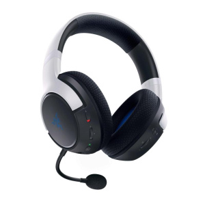 Razer hyperspeed cuffie gaming kaira bianco e nero