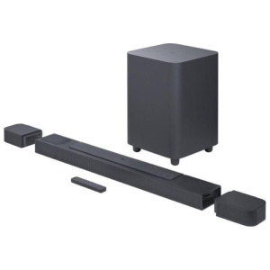 Jbl barra audio bar 800 soundbar 5.1.2 subwoofer wireless nero