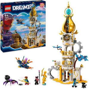 Lego dreamzzz la torre di sandman castello trasformabile in 2 modalita` con 5 minifigure