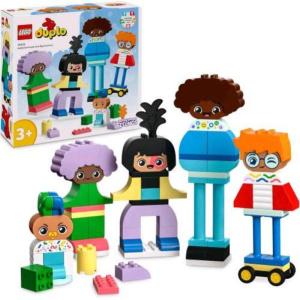 Lego duplo persone da costruire con grandi emozioni 71 mattoncini 5 personaggi e 10 facce