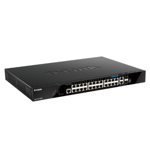 D-link dgs-1520-28mp switch di rete gestito l3 gigabit ethernet (10/100/1000) supporto power over ethernet (poe) 1u nero