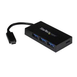 Startech hb30c3a1cfb hub portatile usb 3.1 gen 1 superspeed usb-c 3 x usb-a 3.0 – 1 x usb-c 3.0 nero desktop