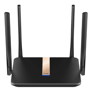 Cudy lt500d router 4g lte wi-fi dual-band 867 mbit-s 4 porte ethernet nero vpn