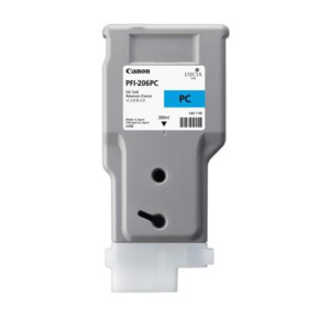 Canon pfi-206c serbatoio ciano per ipf 6400 / ipf 6450 300ml