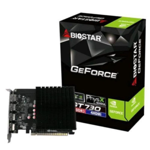 Biostar nvidia gt 730 4gb gddr3 - 4x hdmi