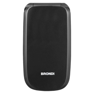 Brondi raptor 2.8“ dual sim tasti rapidi torcia flip attivo black metal