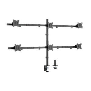 Conceptronic supporto da tavolo per 6 monitor 32“ nero scrivania